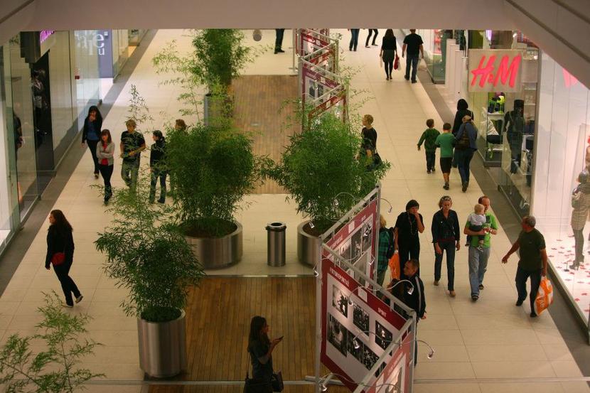 W galerii handlowej W galerii handlowej