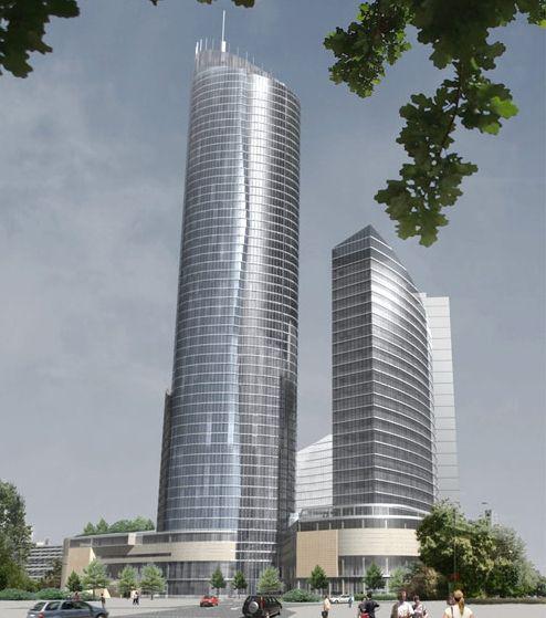 Wizualizacja Sky Tower Wizualizacja Sky Tower