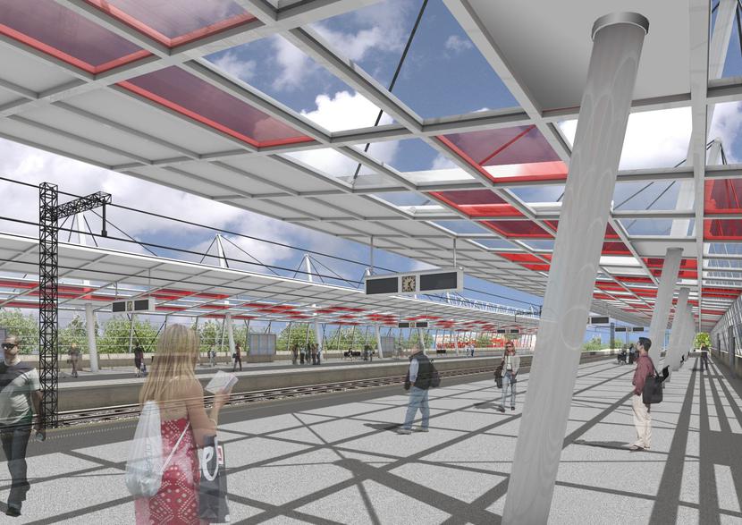 Tak ma wyglądać stacja Warszawa Stadion