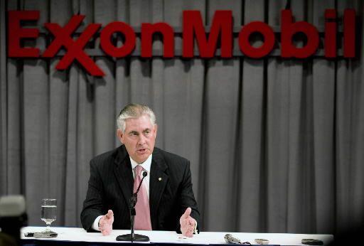 Rex Tillerson, prezes Exxon Mobile; fot. Bloomberg