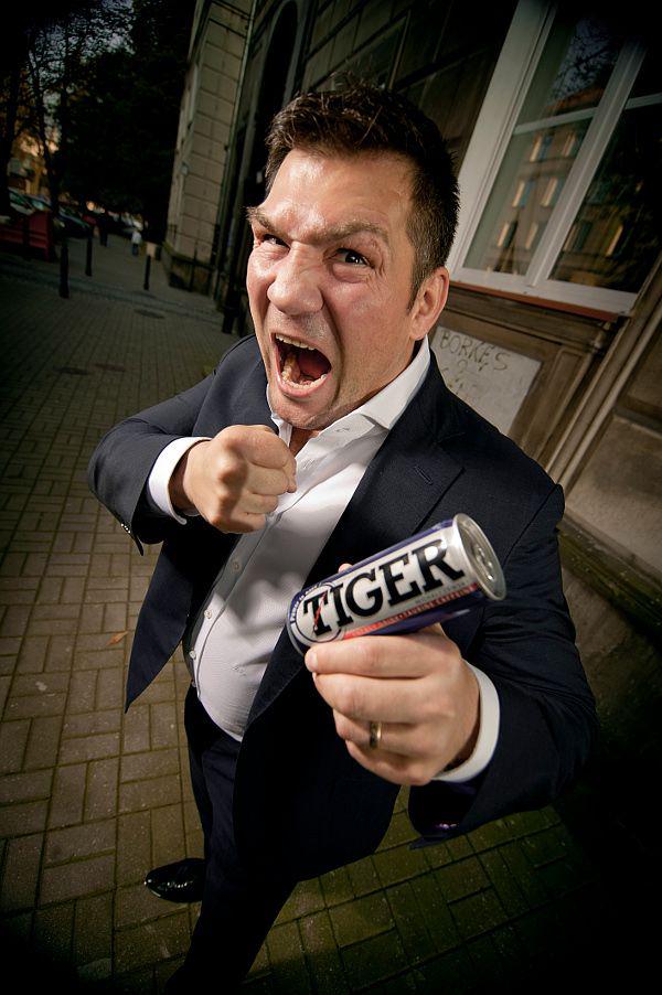 Dariusz Michalczewski i Tiger (FOT.. TP)