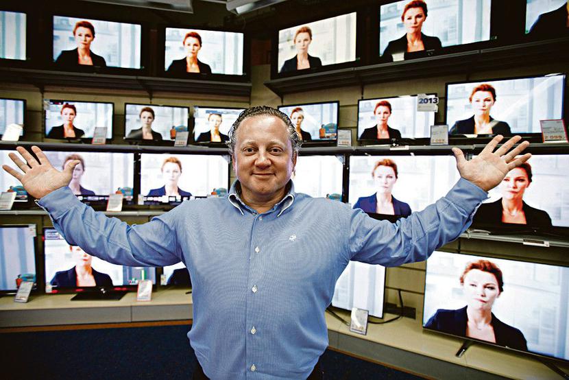 Krzysztof Białas, prezes Fenix3, zapewnia, że Polacy wreszcie pokochają reklamy na ekranie telewizorów. Za ich oglądanie będą dostawać kilkaset złotych miesięcznie. [FOT. WM]
