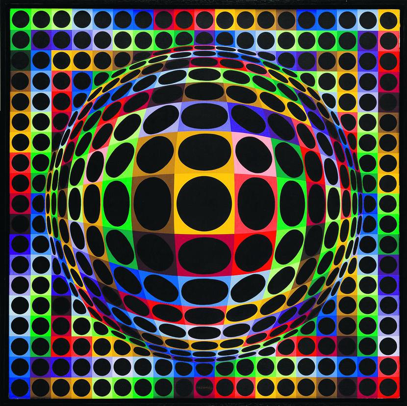 PLASTYKA KINETYCZNA VICTORA VASARELY’EGO: