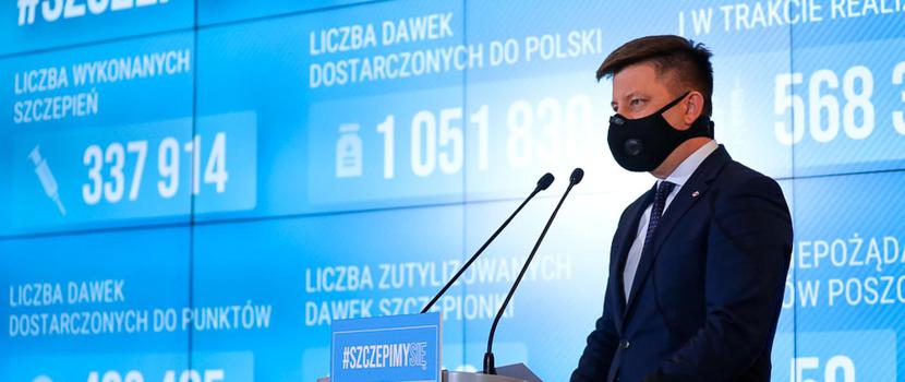 Minister Michał Dworczyk Minister Michał Dworczyk