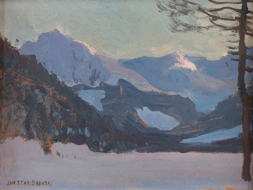 Jan Stanisławski, „W Tatrach” Jan Stanisławski, „W Tatrach”