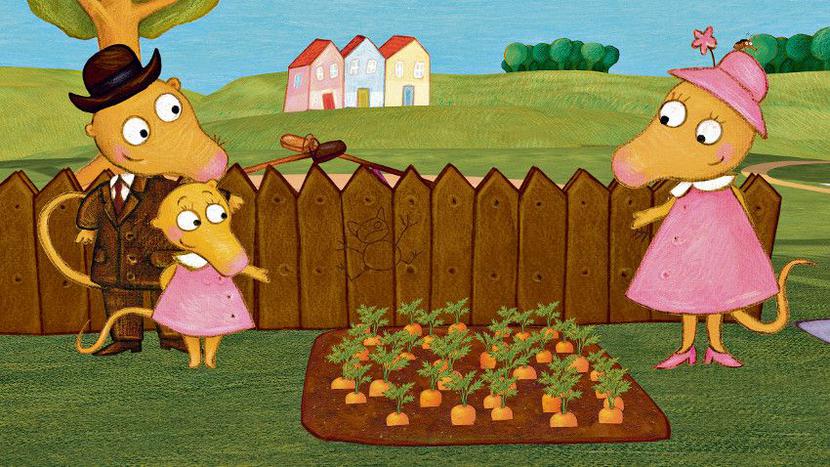 POLSKA PEPPA: „Pamiętnik Florki”, wyprodukowany właśnie przez łódzki Anima-Pol, powstał na podstawie znanej dzieciom książeczki o ryjówkach. Kojarzy się z brytyjską świnką Peppą, ale zanim Florka trafi na piórniki czy do gier, widzowie muszą ją pokochać. [FOT. MAT. PRASOWE]