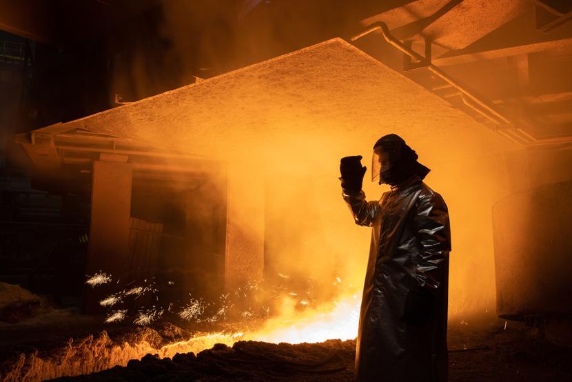 Jedna z hut koncernu Severstal