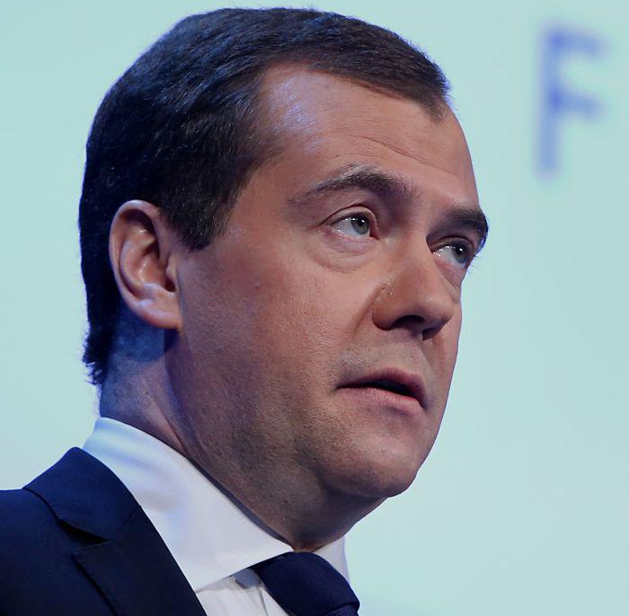 Dmitrij Miedwiediew, fot. Bloomberg