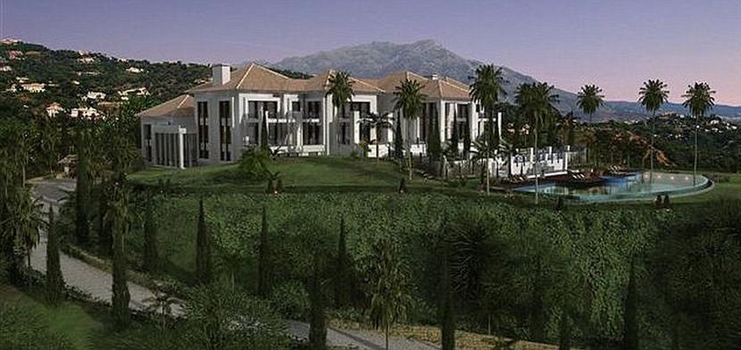 Z okien prezydenckiej willi rozciągają się niesamowite widoki. [fot. dailymail.co.uk]