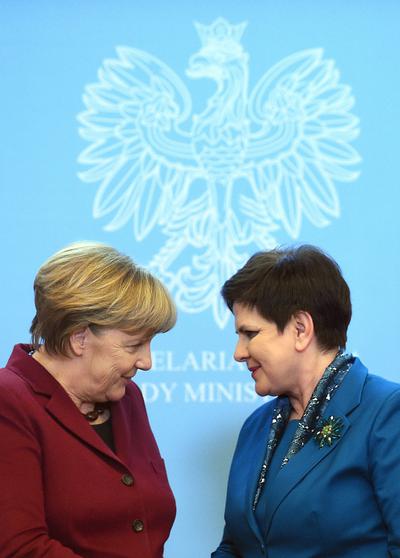 Angela Merkel, Beata Szydło