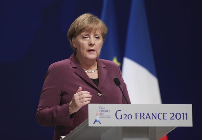 Angela Merkel (fot. Bloomberg)