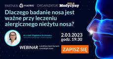 Dlaczego badanie rynoskopowe jest ważne przy leczeniu alergicznego nieżytu nosa? [WEBINAR]