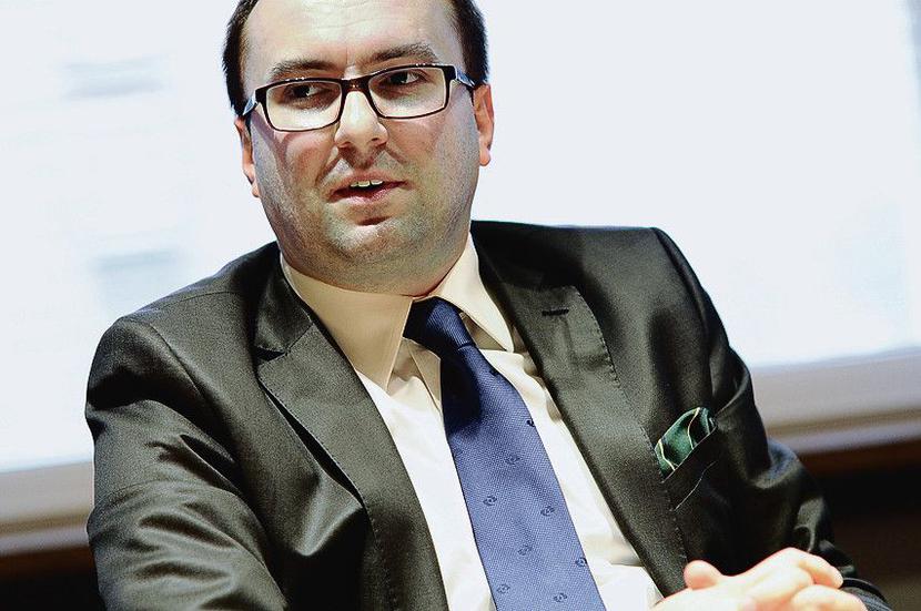 Łukasz Boroń, prezes PKP Cargo, liczy, że zyski spółki będą rosły. Jeśli ten scenariusz się spełni, przewoźnik będzie hojniejszy dla akcjonariuszy. [FOT. TR]