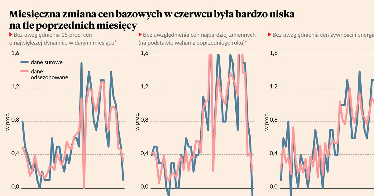 Inflacja W Czerwcu Mocno Zahamowała Ceny Wielu Produktów Stanęły Puls Biznesu Pbpl 1514