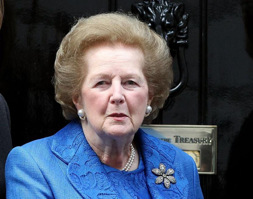 Margaret Thatcher (fot. Bloomberg)