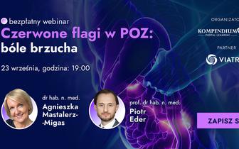 Czerwone flagi w POZ: bóle brzucha [BEZPŁATNY WEBINAR]
