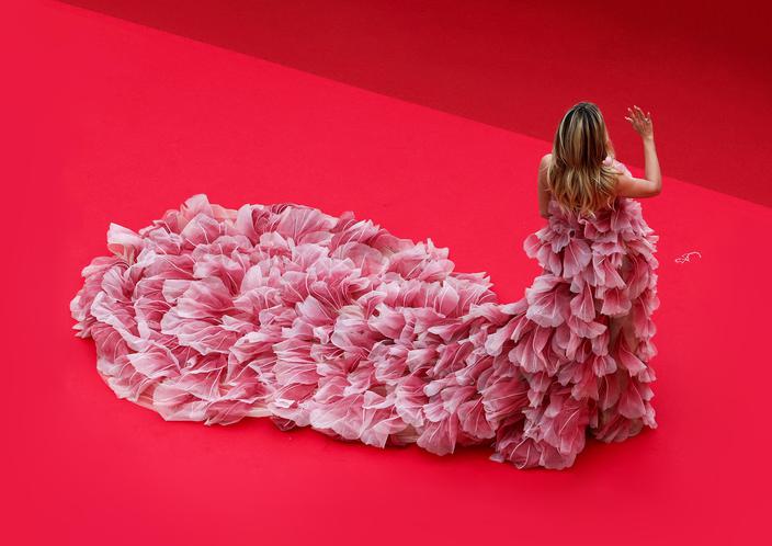 Heidi Klum podczs ceremonii otwarcia 78. Festiwalu Filmowego w Cannes we Francji, 13 maja 2025 r. Festiwal zainaugurował film „Partir un jour” w reżyserii Amelie Bonnin.