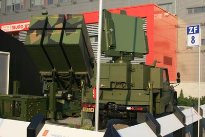 Bateria systemu przeciwlotniczego krótkiego zasięgu NASAMS