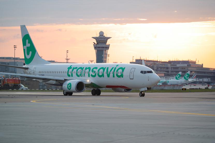 Jeden z samolotów linii Transavia Jeden z samolotów linii Transavia