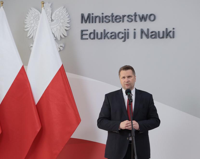 Przemysław Czarnek, minister edukacji i nauki/Fot. MEiN Przemysław Czarnek, minister edukacji i nauki/Fot. MEiN