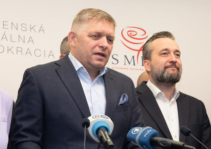 Prezydent Słowacji Robert Fico