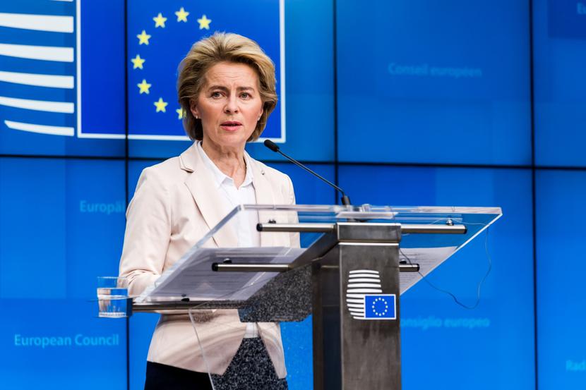 Ursula von der Leyen, szefowa Komisji Europejskiej