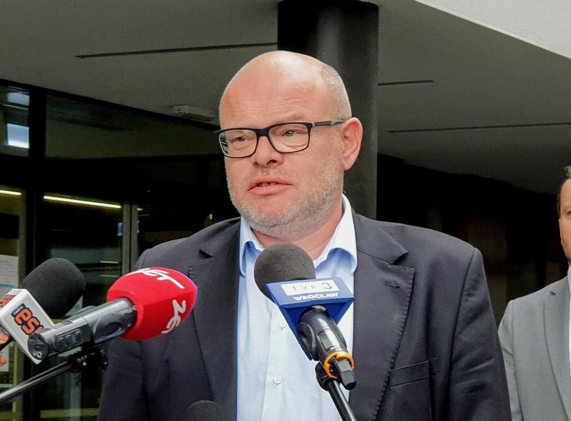 Na zdjęciu dr Piotr Pobrotyn. 