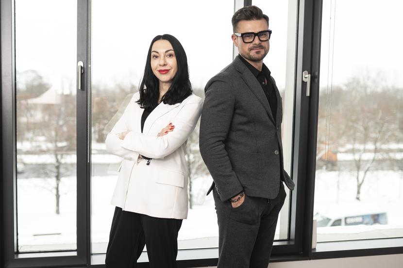 Maciej Czapiewski, prezes zarządu Arago i Martyna Ślosarek, COO. Maciej Czapiewski, prezes zarządu Arago i Martyna Ślosarek, COO.