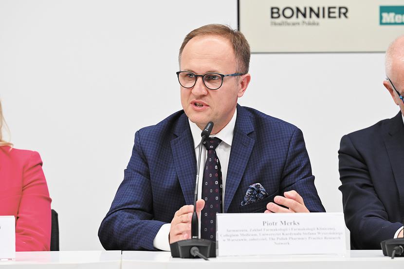 Na zdjęciu dr n. farm. Piotr Merks Na zdjęciu dr n. farm. Piotr Merks