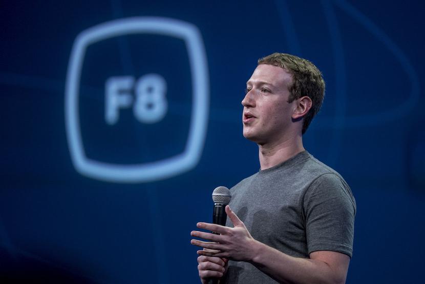 Mark Zuckerberg podczas konferencji F8