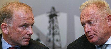 Paweł Gricuk (z lewej) i Ryszard Krauze