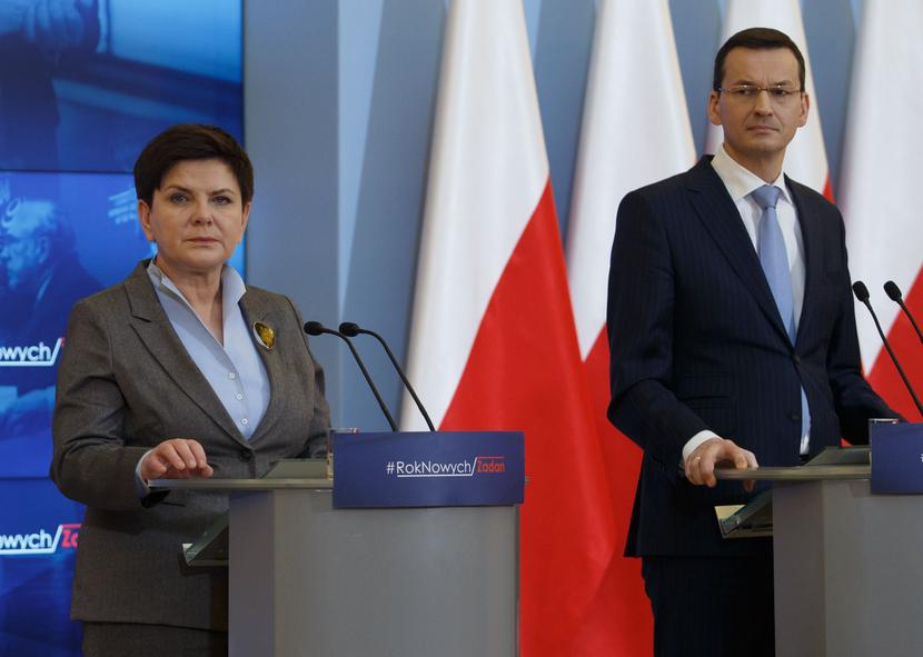 Beata Szydło, Mateusz Morawiecki