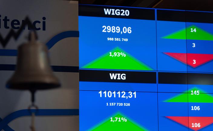 WIG20 zamieni się w indeks napędzany przez trzy spółki