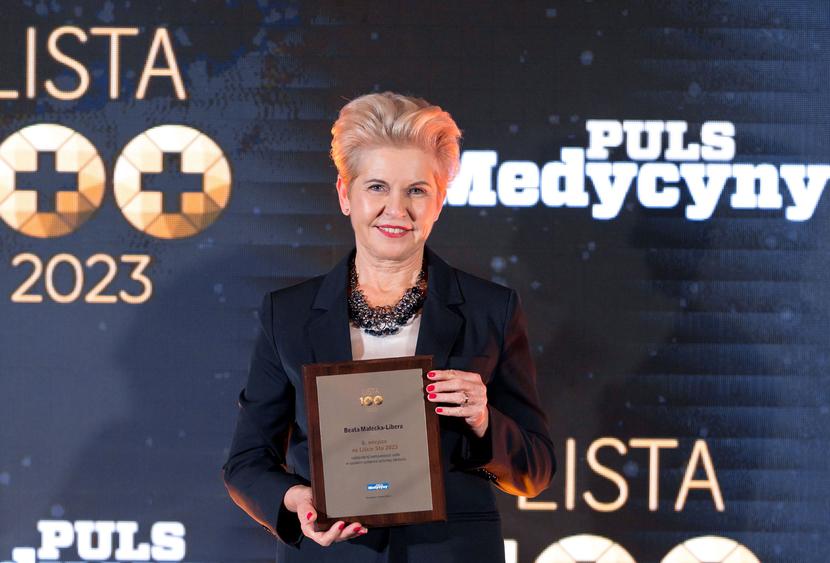 Dr n. med. i n. o zdr. Beata Małecka-Libera, specjalistka w dziedzinie otolaryngologii i zdrowia publicznego, senator RP XI kadencji (KO), przewodnicząca senackiej Komisji Zdrowia Dr n. med. i n. o zdr. Beata Małecka-Libera, specjalistka w dziedzinie otolaryngologii i zdrowia publicznego, senator RP XI kadencji (KO), przewodnicząca senackiej Komisji Zdrowia