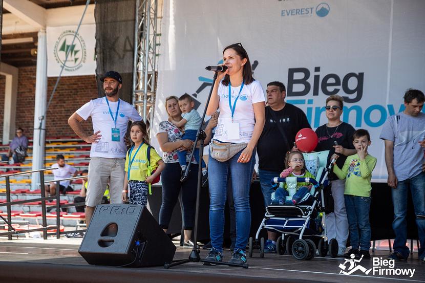 Ewa Mróz podczas Biegu Firmowego w 2020 r. Ewa Mróz podczas Biegu Firmowego w 2020 r.