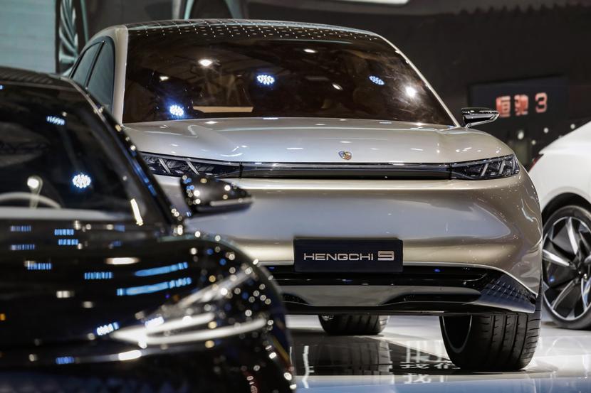 Jeden z prototypowych pojazdów Evergrande NEV