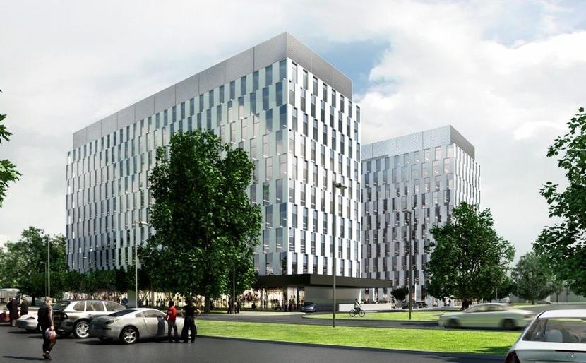 Green Towers - wizualizacja