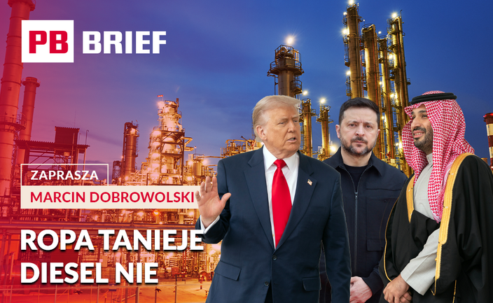 Ropa tanieje, a diesel może kosztować 9,28 zł za litr. Dlaczego?