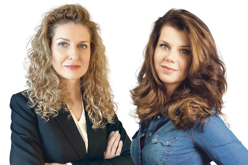 Współwłaścicielki firmy ANWEN Katarzyna Sawicz-Kryniger oraz Anna Kołomycew