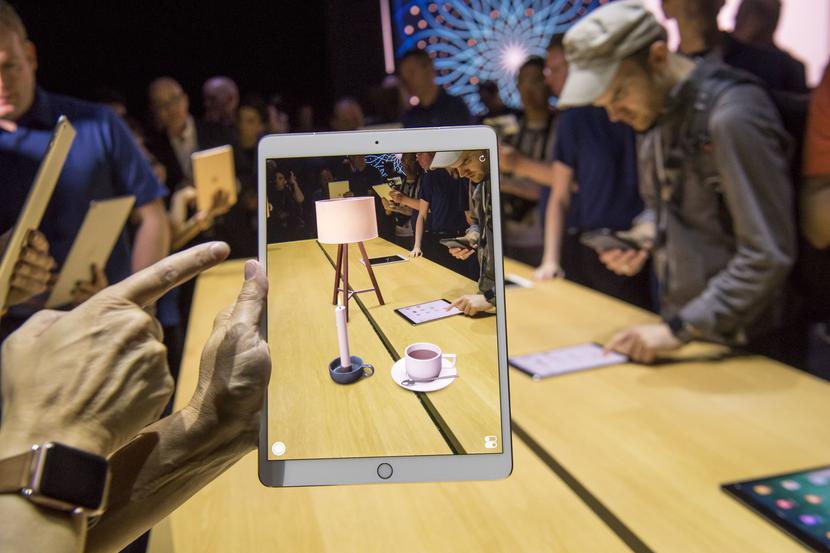 Technologia AR prezentowana w iPadzie