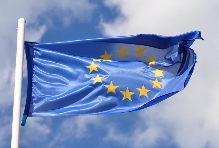 Unia Europejska (UE) flaga