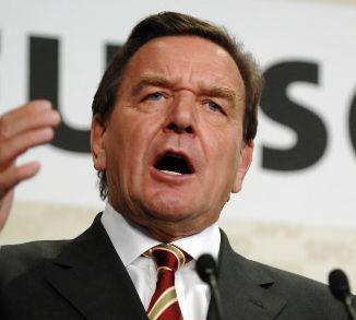 Gerhard Schroeder, fot. Bloomberg
