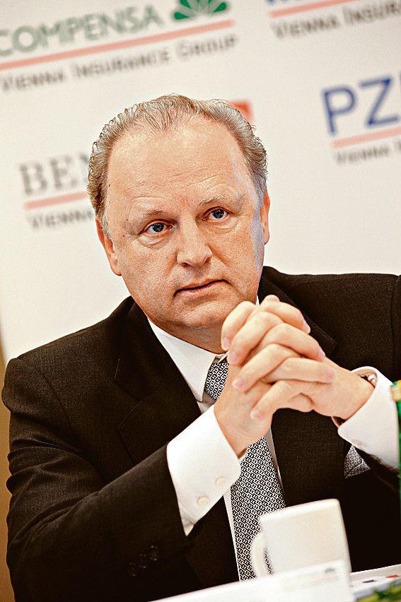 Franz Fuchs, szef VIG Polska, stopniowo buduje potęgę austriackiego ubezpieczyciela. Każdy etap to przejęcie małego zakładu i włączenie go do grupy. Skandia będzie siódmą firmą VIG w Polsce. [FOT. TP]
 