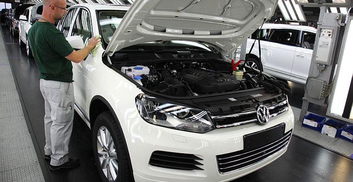 Fabryka Volkswagena (fot. Bloomberg)