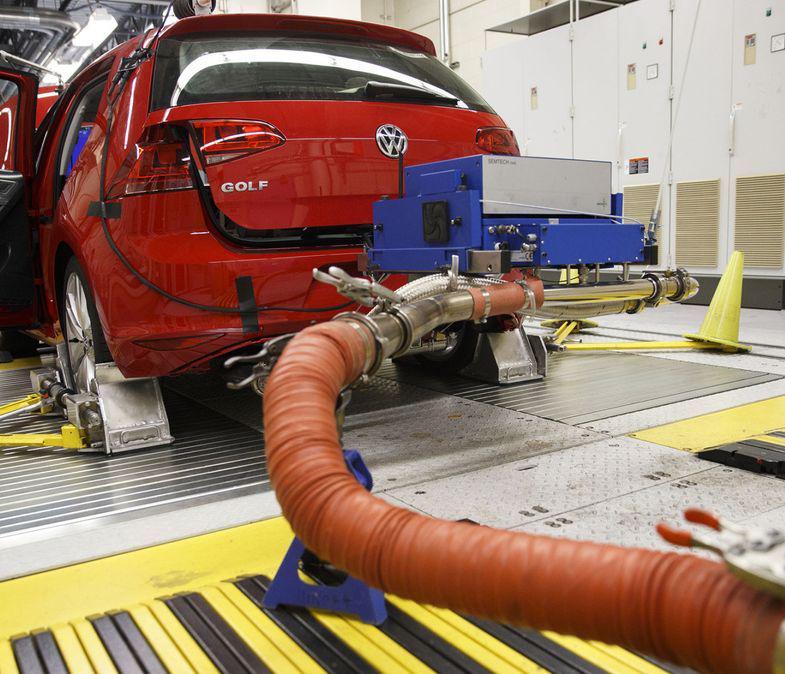 Volkswagen, test emisji spalin