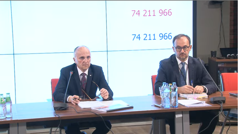 Na fot: Tomasz Cudny, prezes JSW i Robert Ostrowski, wiceprezes spółki