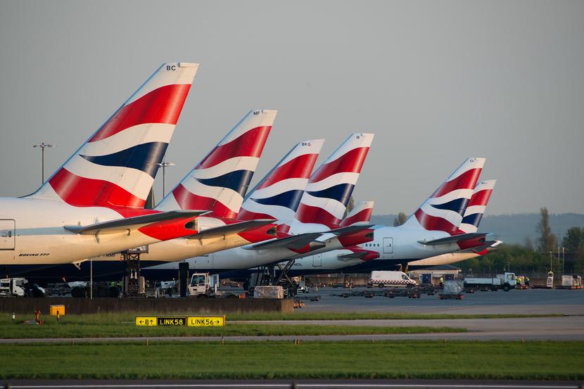 Samoloty linii British Airways