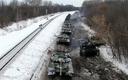 W kierunku Doniecka jadą rosyjskie czołgi i inne pojazdy wojskowe
