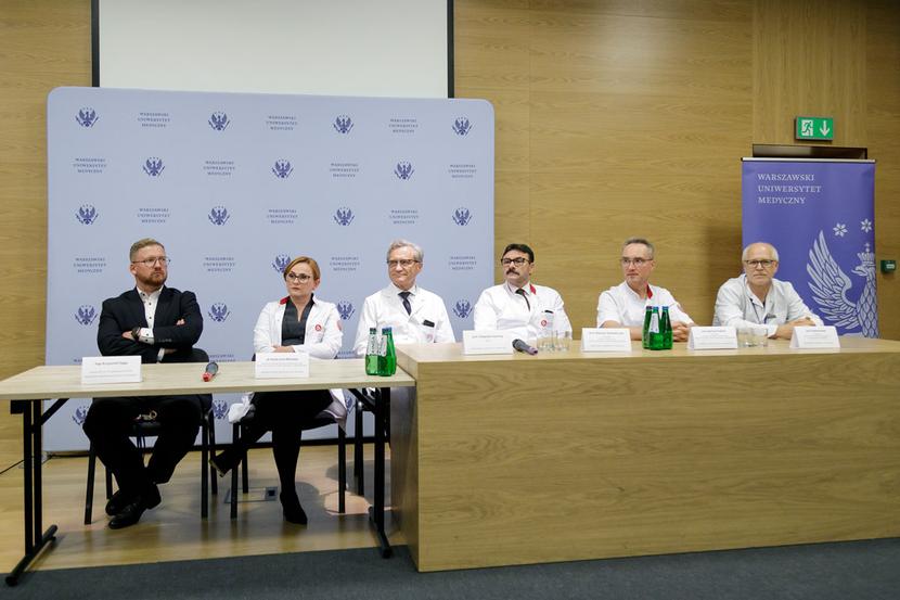 Konferencja prasowa UCK WUM