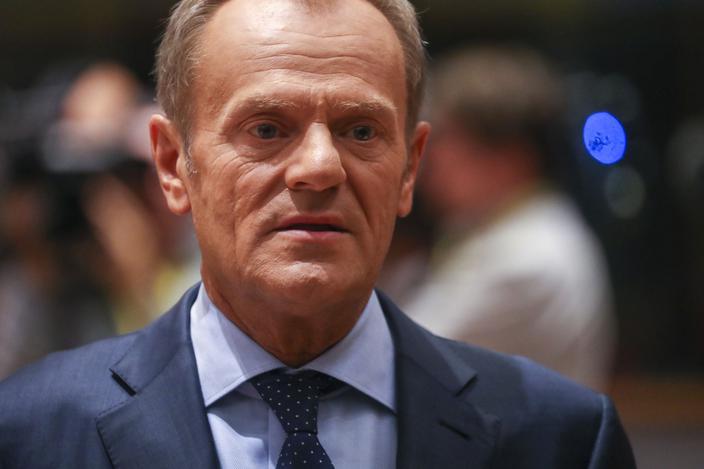 Donald Tusk, fot. Simon Dawson/Bloomberg

 